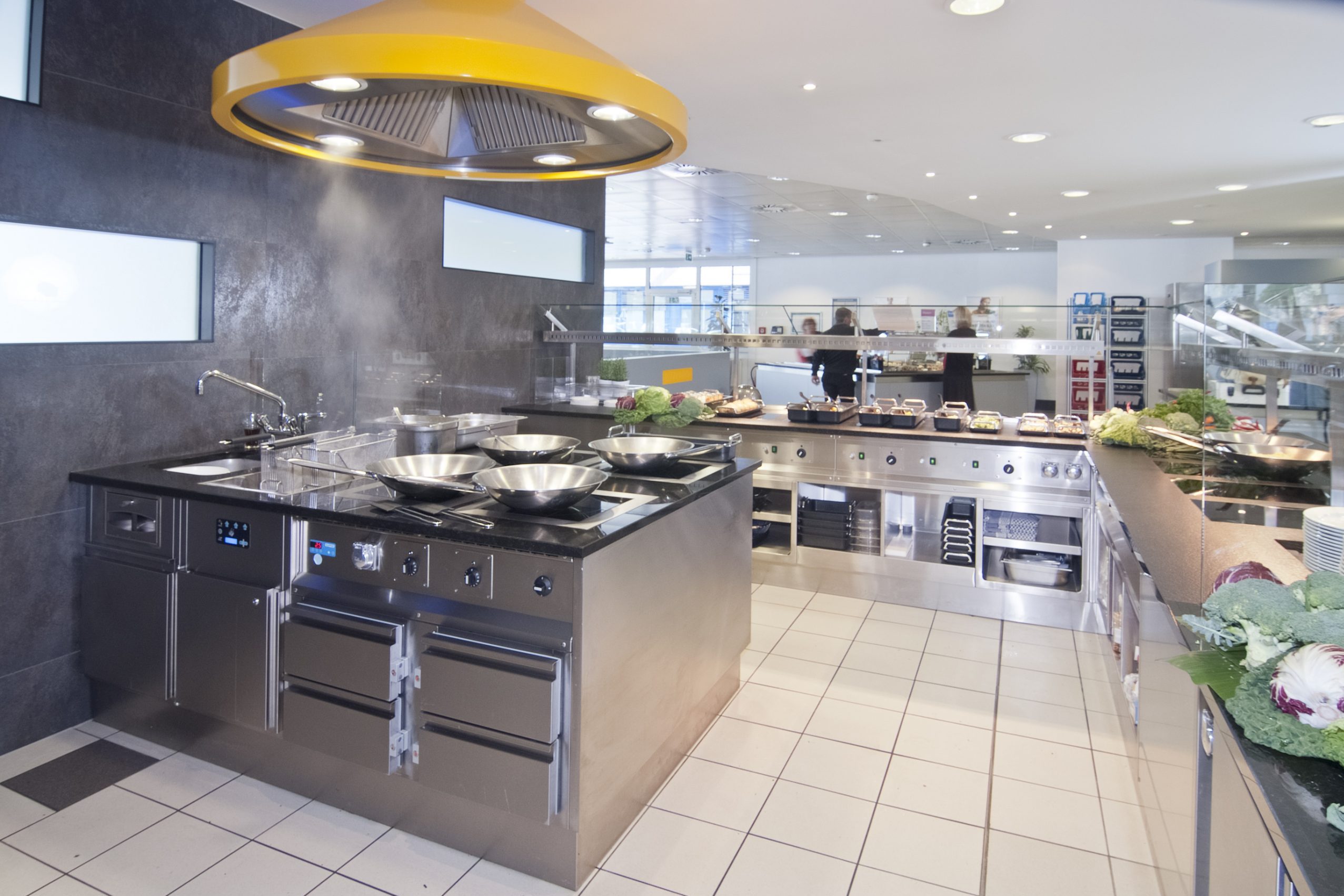 Herdanlagen im Showcooking Herdanlagen im Showcooking