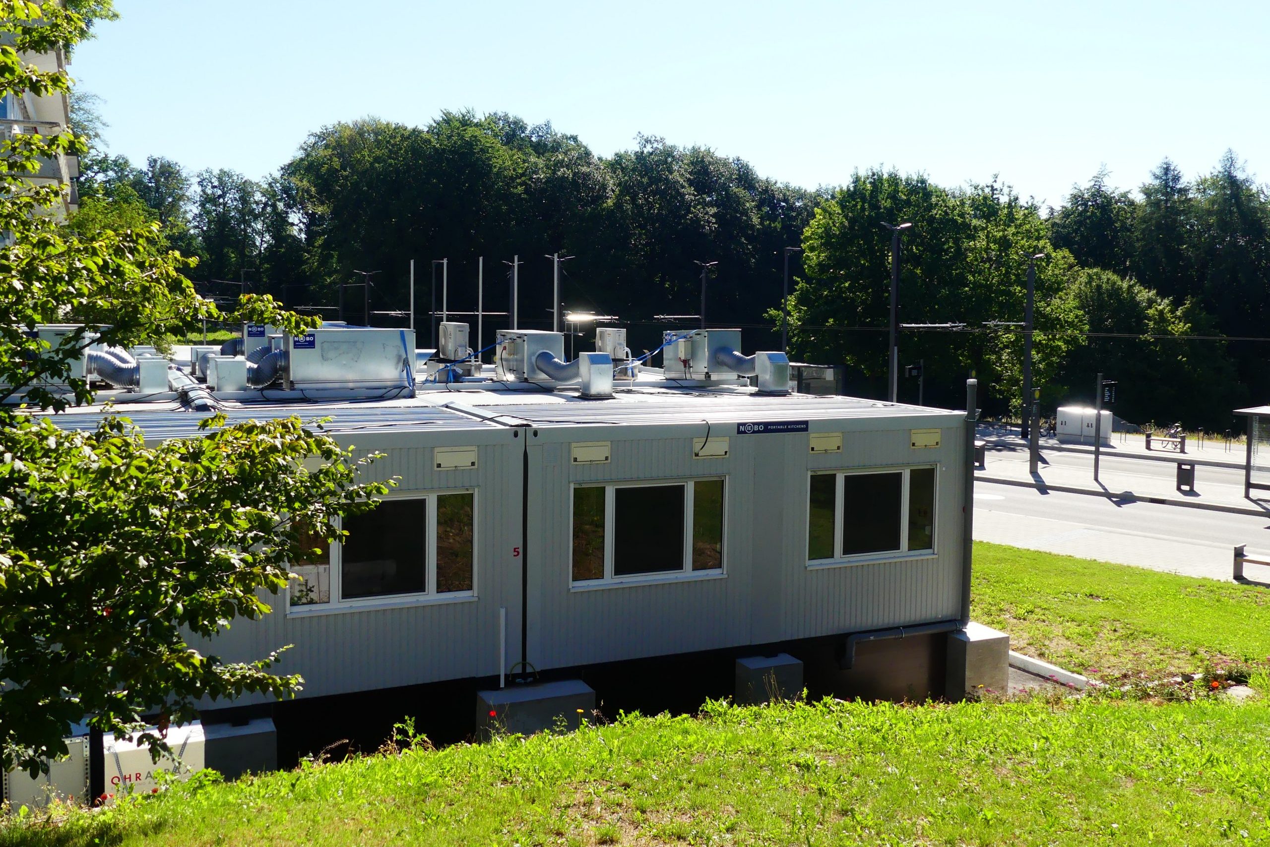 vtechnik: Interimsmensa vom Studierendenwerk Ulm